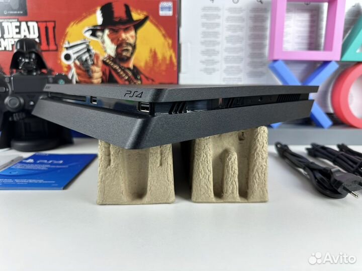 Sony PS4 slim 1tb идеальное состояние гарант