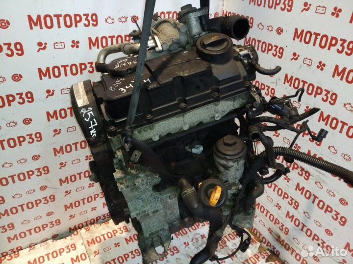 Двигатель Volkswagen Sharan 2.0 TDI BRT 2007