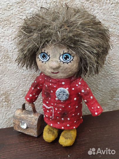 Домовенок Кузя ватная игрушка