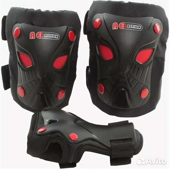 Роликовые коньки детские раздвижные с защитой