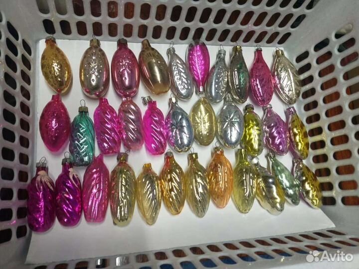 Елочные игрушки СССР