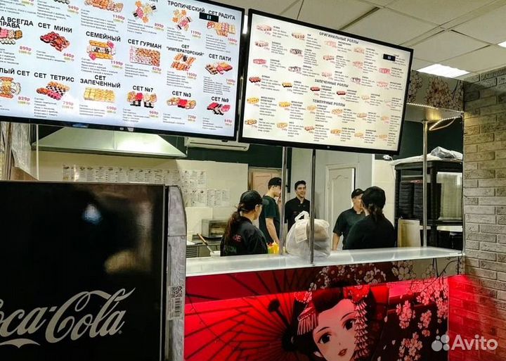 Прибыльный бизнес по франшизе суши эра