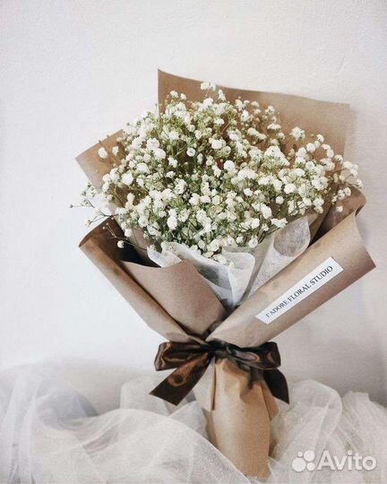 Букет из гипсофилы