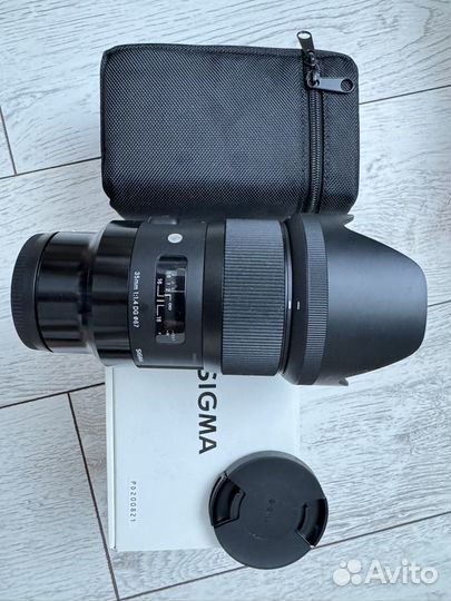 Объектив Sigma 35mm 1.4 art Sony FE