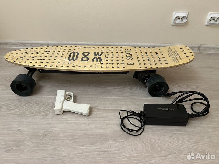 Лонгборд электрический новый (без аккумулятора)