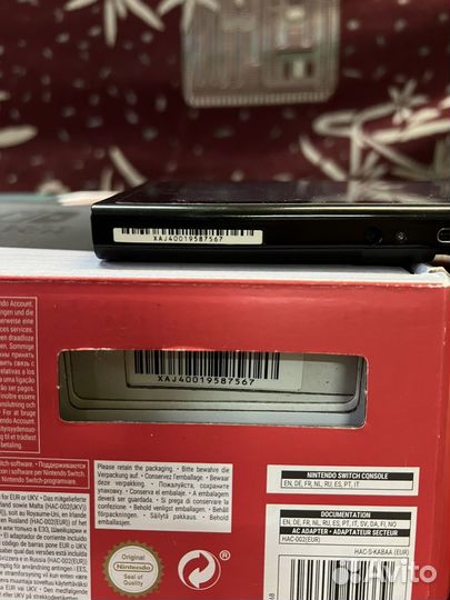 Nintendo switch rev 1 прошитая 32+128gb