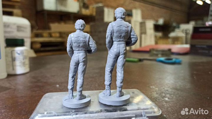 1/24, 1/20, 1/18 и 1/12 Айртон Сенна смола