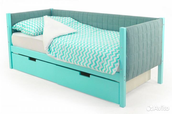 Детская кровать-тахта мягкая Бельмарко Svogen