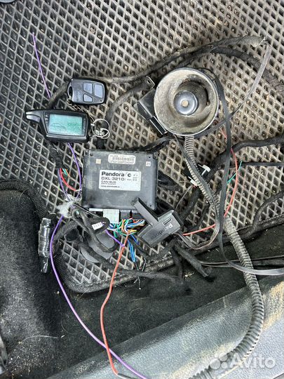 Сигнализация с автозапуском пандора