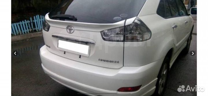 Средний спойлер для Toyota harrier 30/ Lexus RX 30