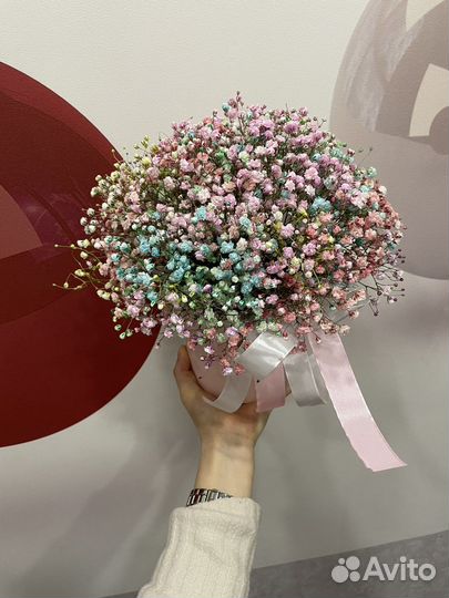 Букет цветов, композиция в коробке