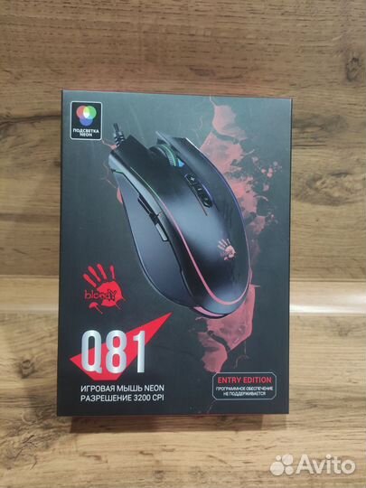 Новая игровая мышь A4tech Bloody Q81