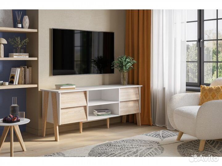 Тв-тумба Маккаби White