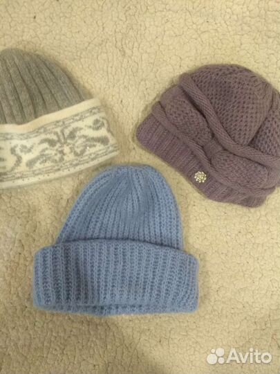 Шапка женская вязаная