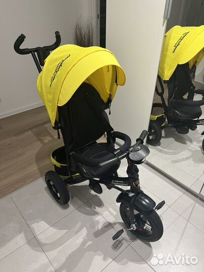 Детский велосипед с ручкой