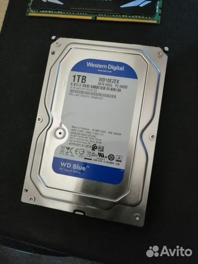 Жесткий диск western digital 1tb
