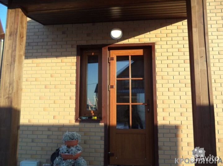 Металлопластиковые двери (дизайн индивидуальный)