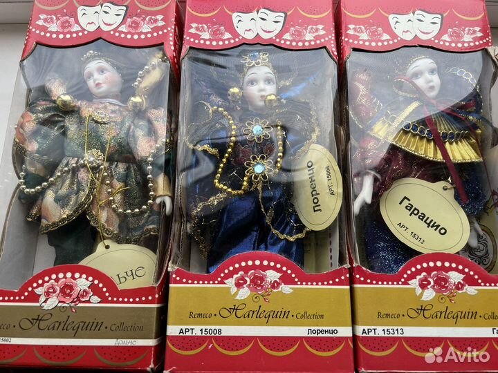 Коллекционные фарфоровые куклы Remeco