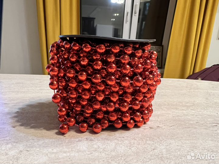 Елочные бусы