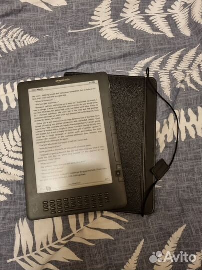 Amazon kindle dx grey 9.7 c чехлом