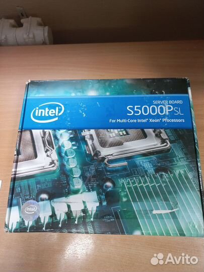Серверная материнская плата Intel S5000P SL