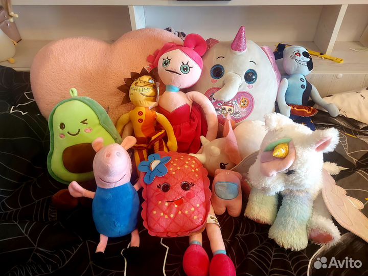 Мягкие игрушки пакетом