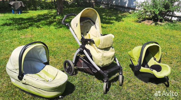 Коляска peg perego book plus 3 в 1