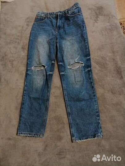 Джинсы прямые