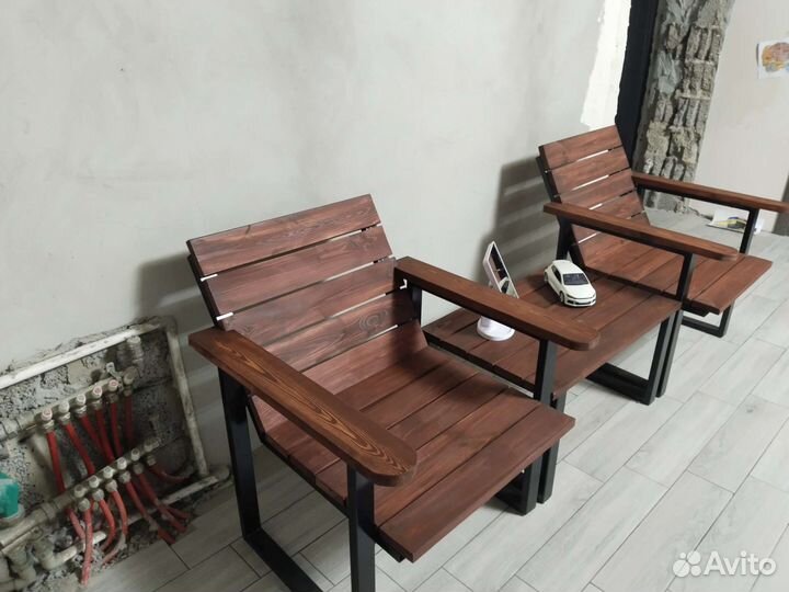 Садовая мебель из дерева