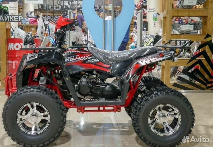 Квадроцикл Wels ATV Thunder EVO 200 X2 red