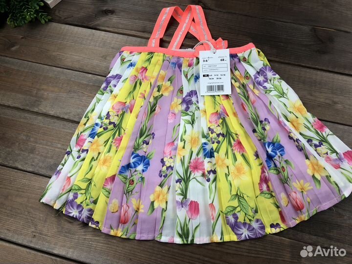 Сарафан детский в цветочек для девочки Италия