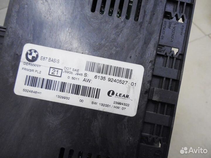 Блок комфорта 1-серия E87/E81 2004