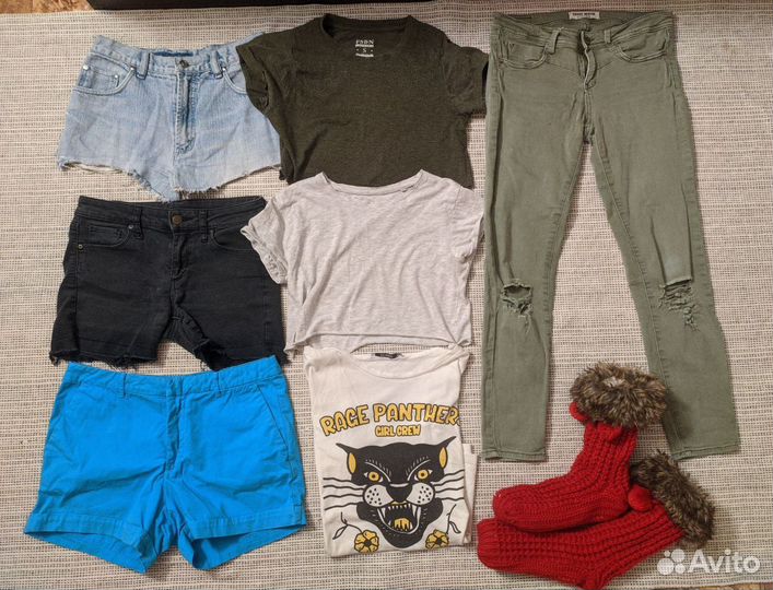 Юбки, шорты, платье. Всё по 200