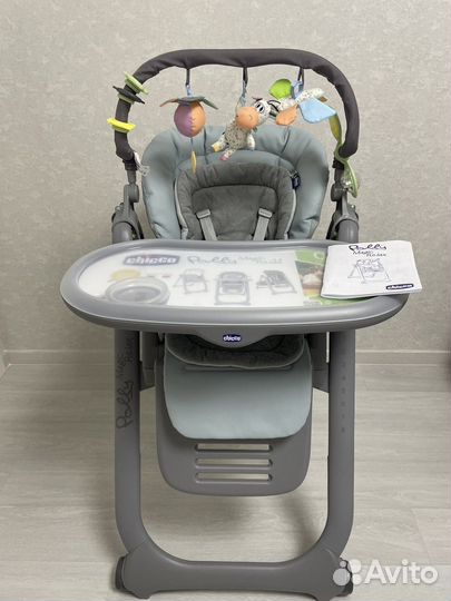 Стульчик для кормления Chicco Polly Magic Relax