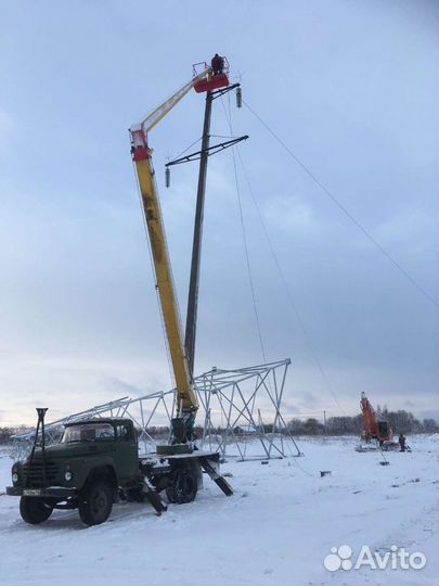 Услуги автовышки