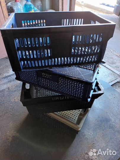 Пластиковые ящики бу