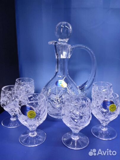Набор для ликера графин + 6 рюмок