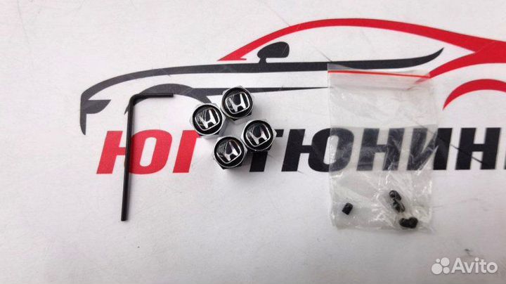 Колпачки на ниппель Honda с защитой от кражи