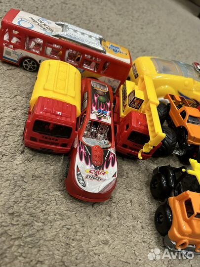 Детские машинки игрушки пакетом