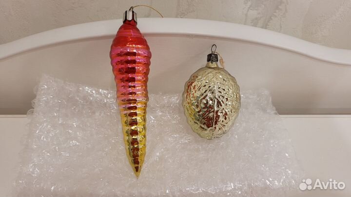 Игрушки елочные СССР