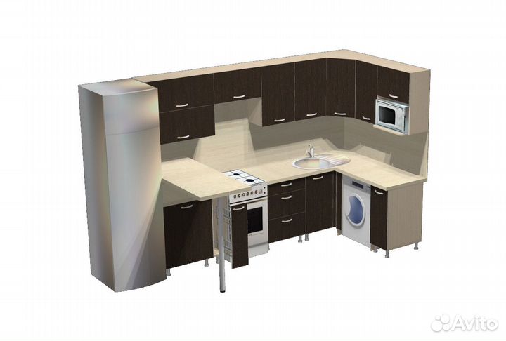 Кухня угловая