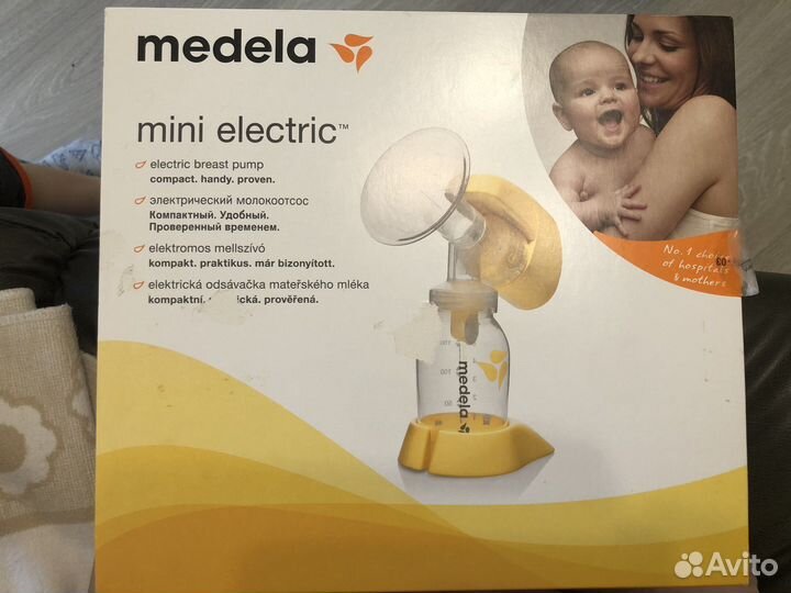 Молокоотсос madela бутылочка соска medela calma