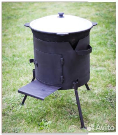 Казан 6л+печь 3мм.Подарок шумовка.Доставка