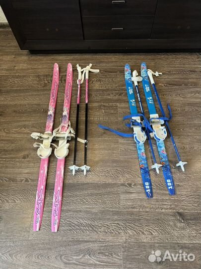 Лыжи беговые детские