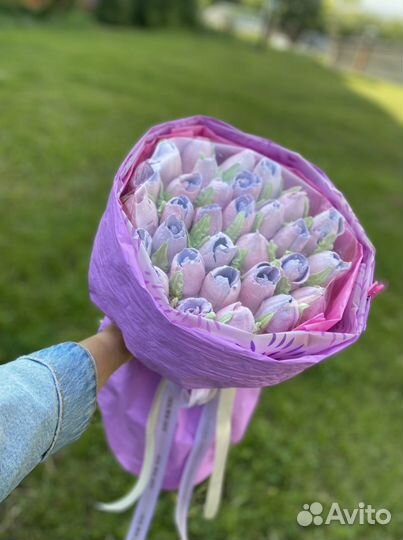 Съедобный букет, сладкий букет,зефирный букет, зеф