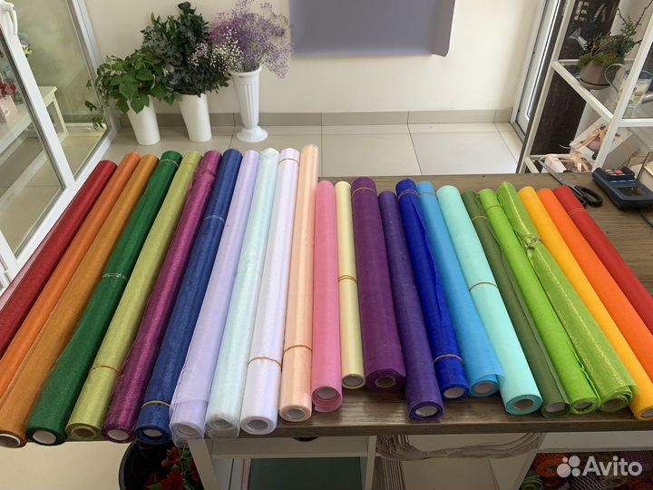 Органза и фетр