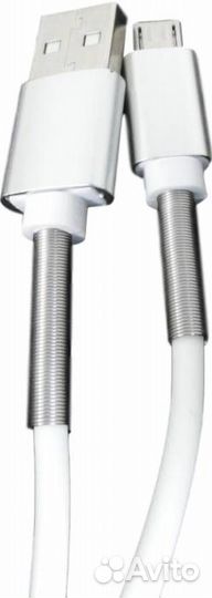 Кабель micro USB M22, с защитой от перегиба - пруж