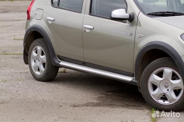 Молдинги дверей Renault Sandero Stepway 2009-20