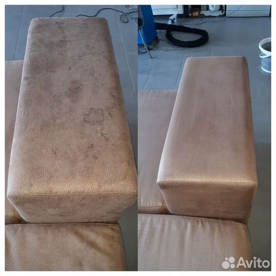 Химчистка мягкой мебели на дому