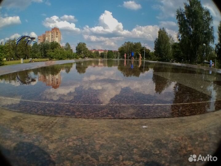 Широкоугольная + макро линза на смартфон